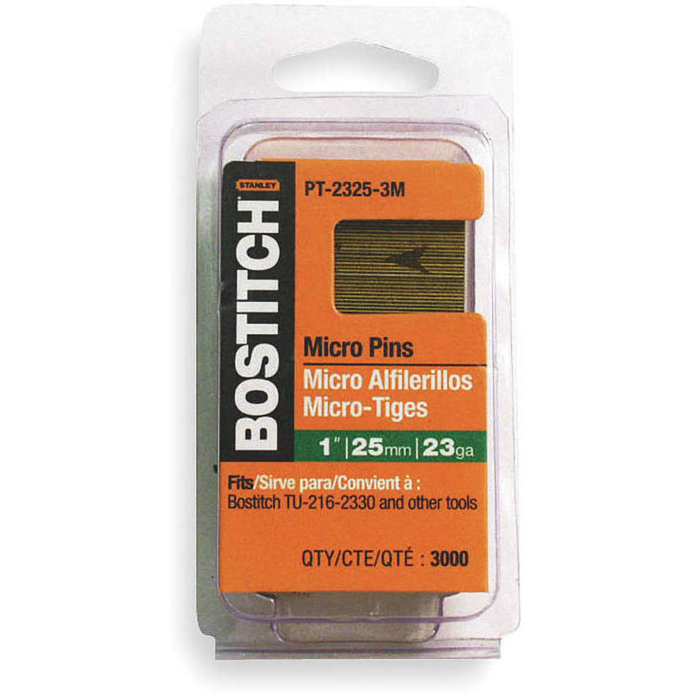 Bostitch Pt-2312-3m Headless Pin 23 GA 1/2 in Pk3000 for sale online 