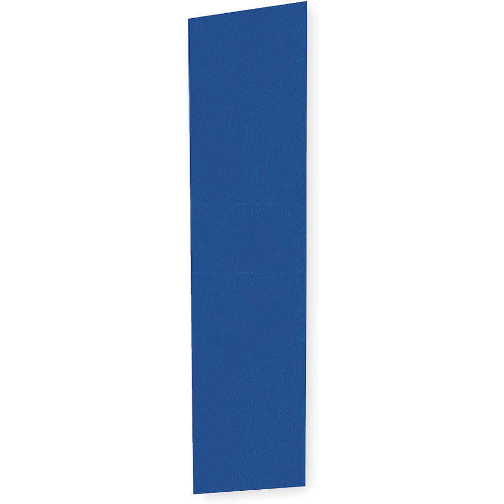 End Panel For Slope Top Locker D 12 Blue