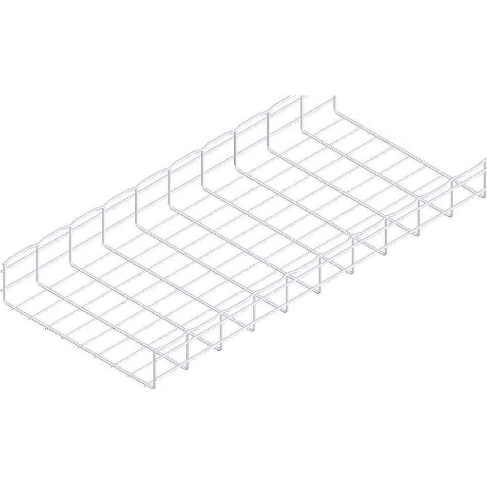 Cablofil CF105/450EZ Wire Mesh Cable Tray, 18X4In, 10 ft