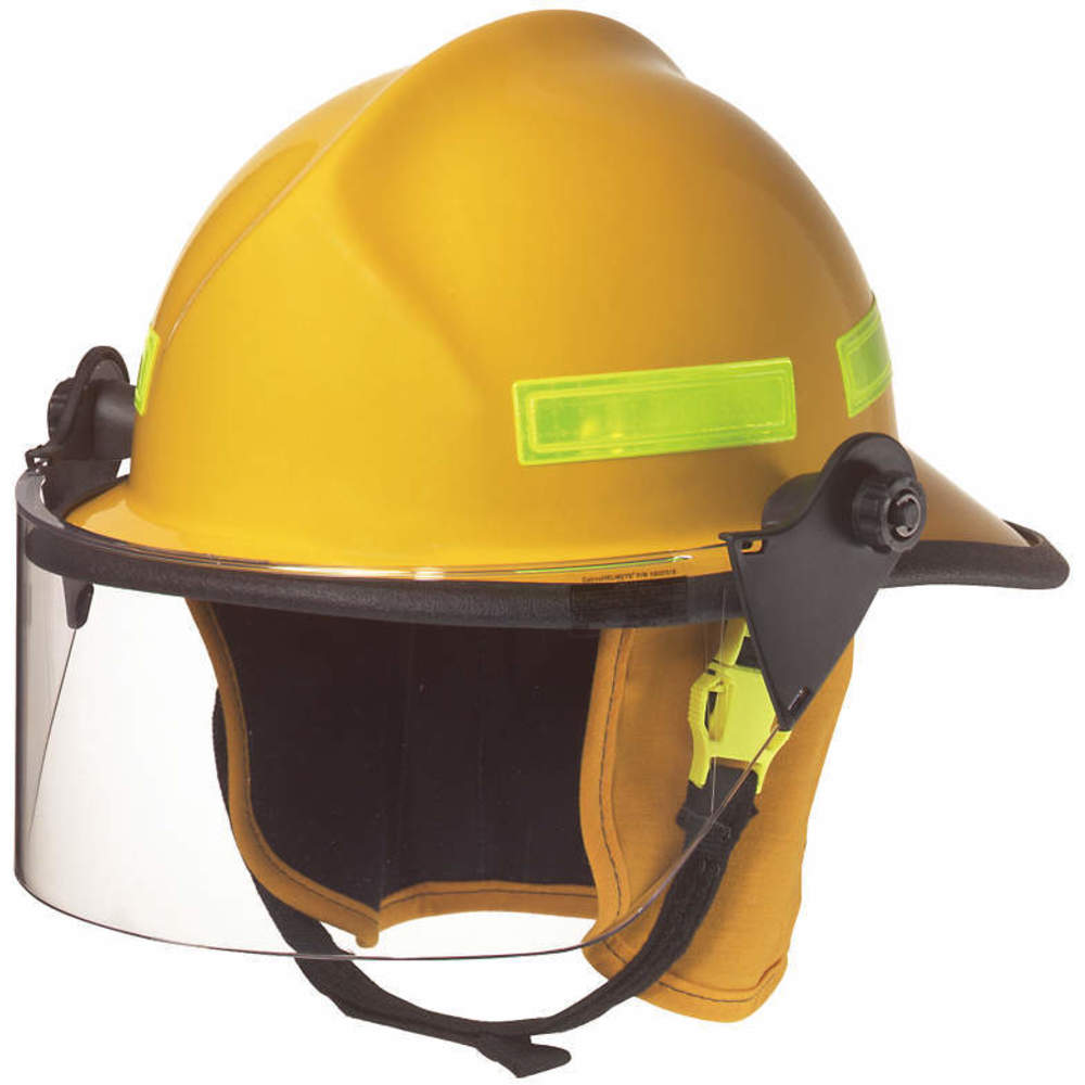 Yellow Firefighter Helmet