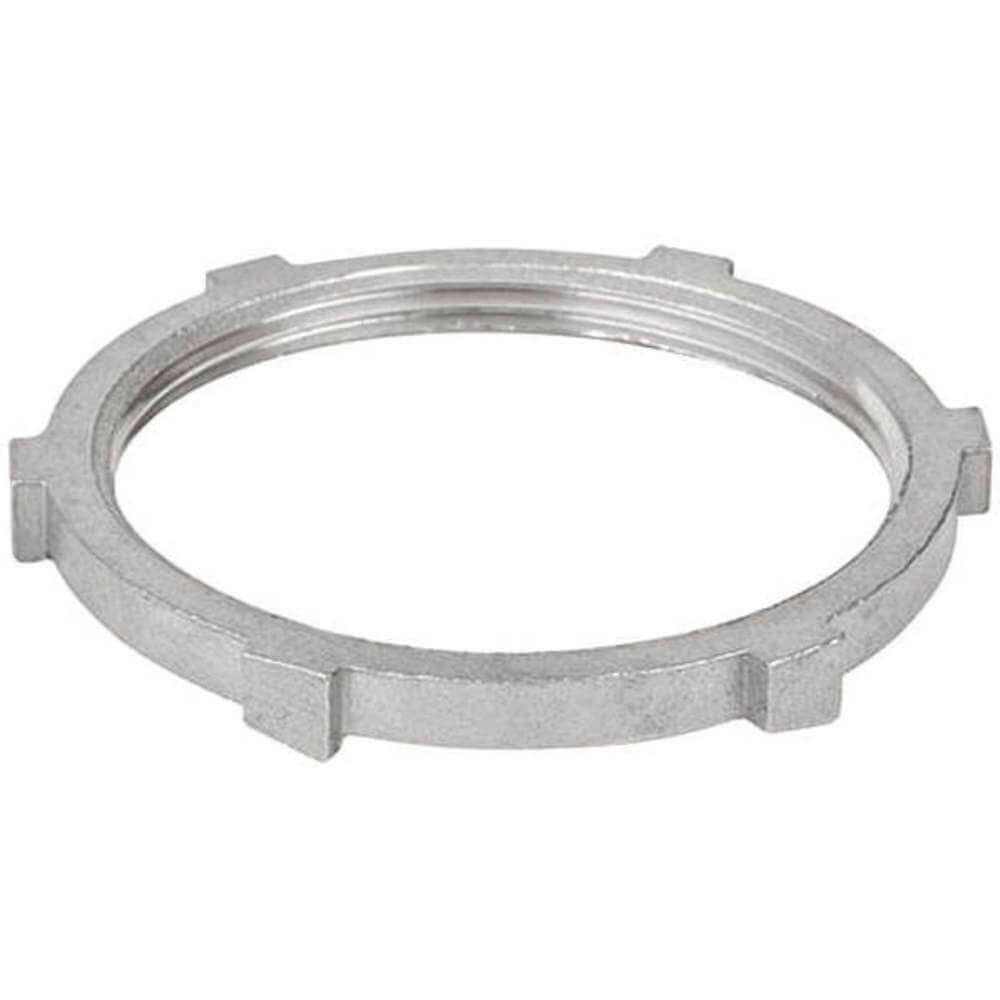 Locknut Threaded 1 Inch 1-53/64 Inch Length 316 Stainless Steel