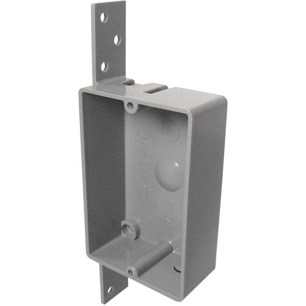 Cantex EZ08SB | 4FZC4 | Electrical Box Shallow With Bracket Pvc