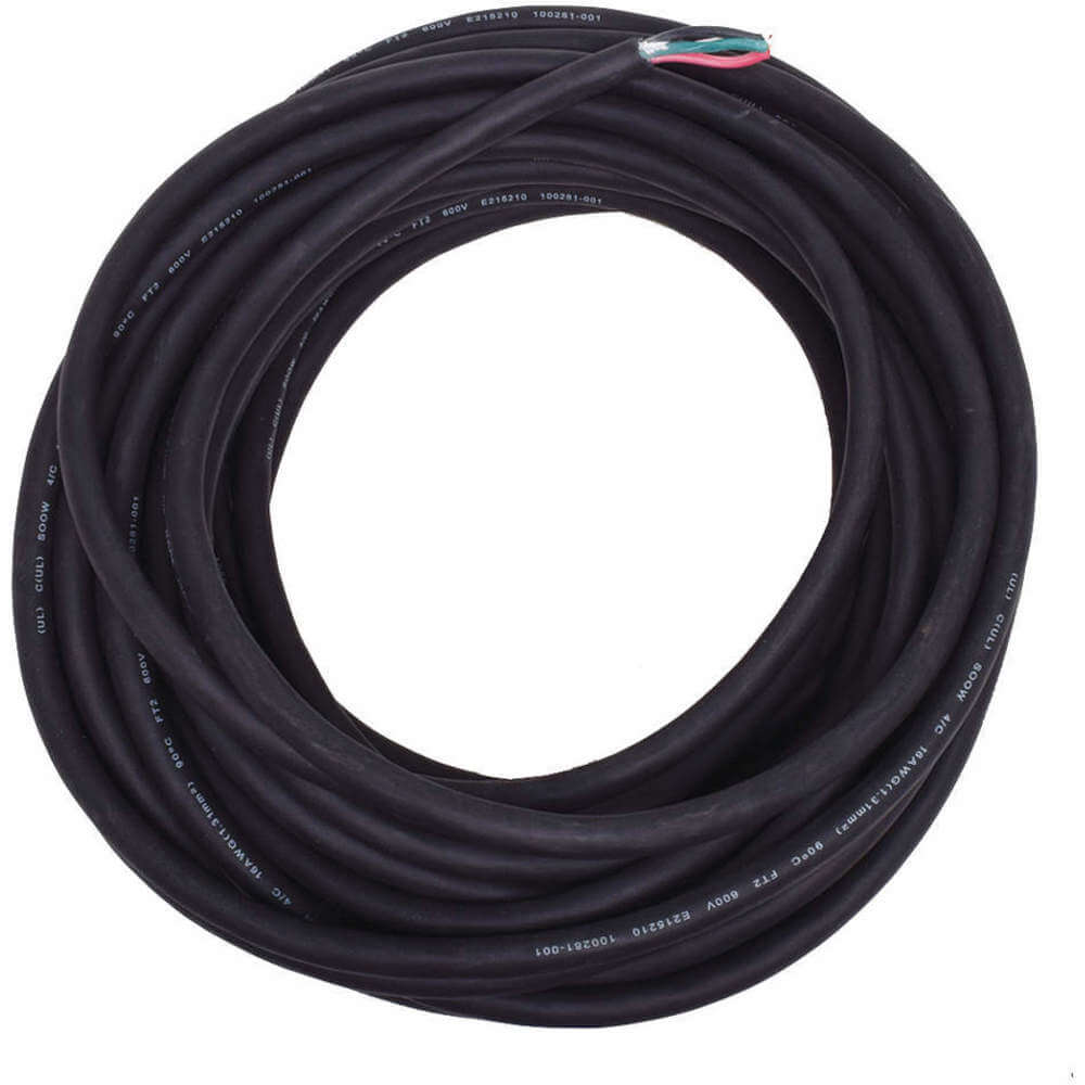 Service Cord SOOW Black 16/4 50 feet