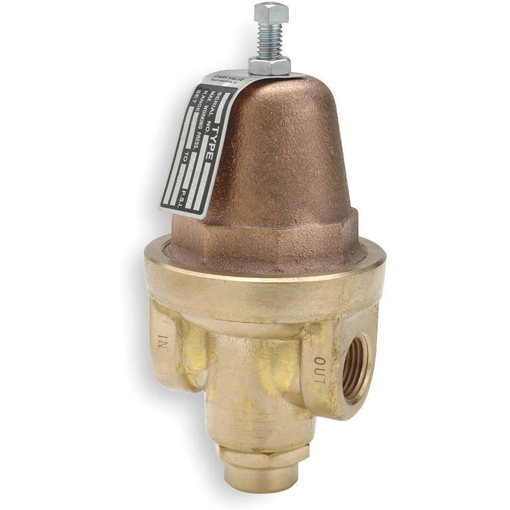 Brass Pressure Regulator, for Water and Fuel, A Series