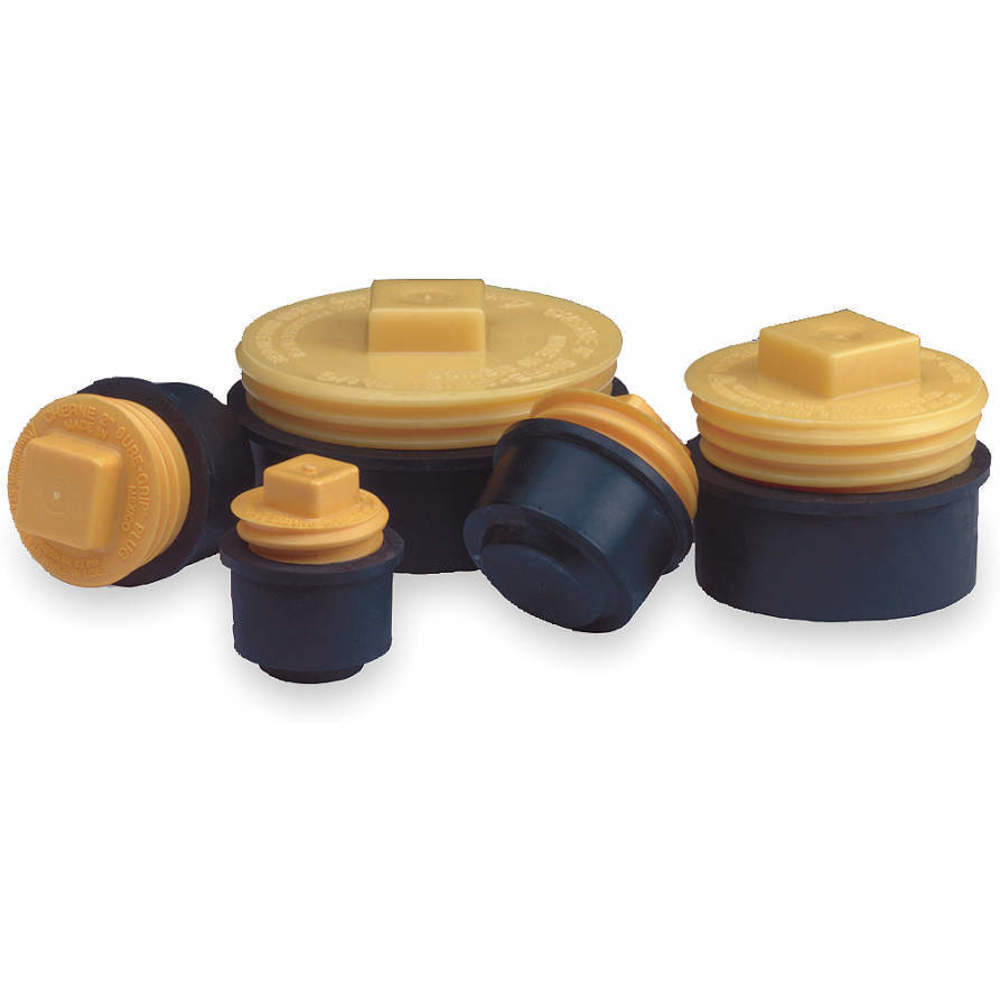 CHERNE INDUSTRIES 271208 Pipe Plug,Mechanical,2 In,Natural Rubber 