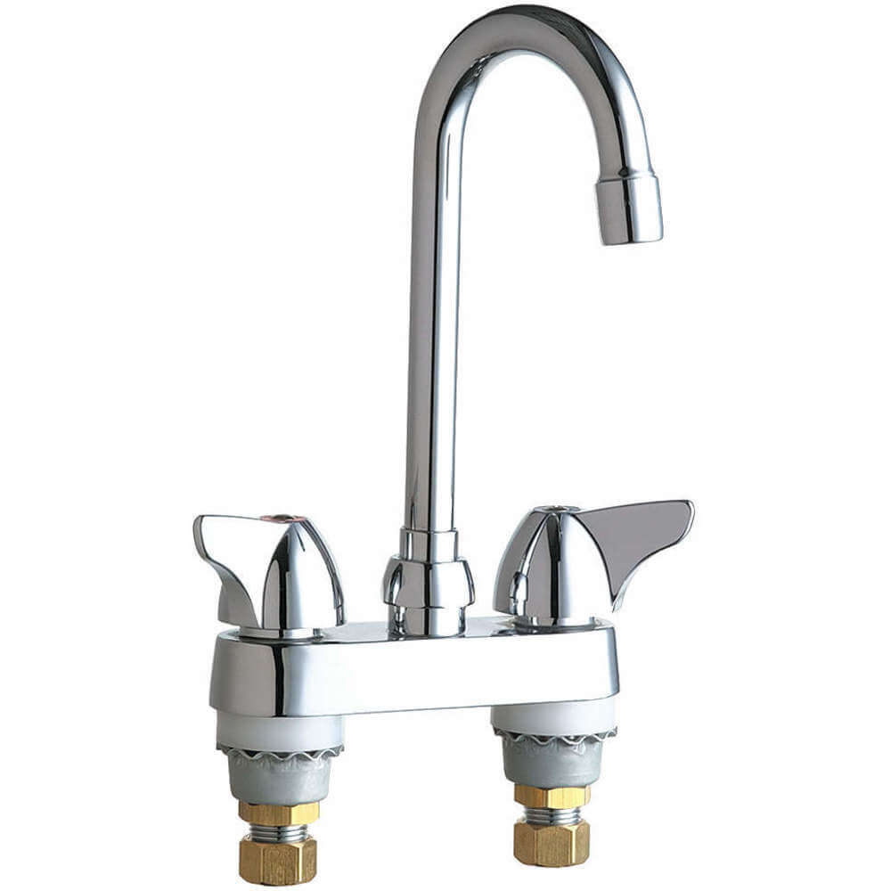 Gooseneck Faucet Lever Rigid/swing None