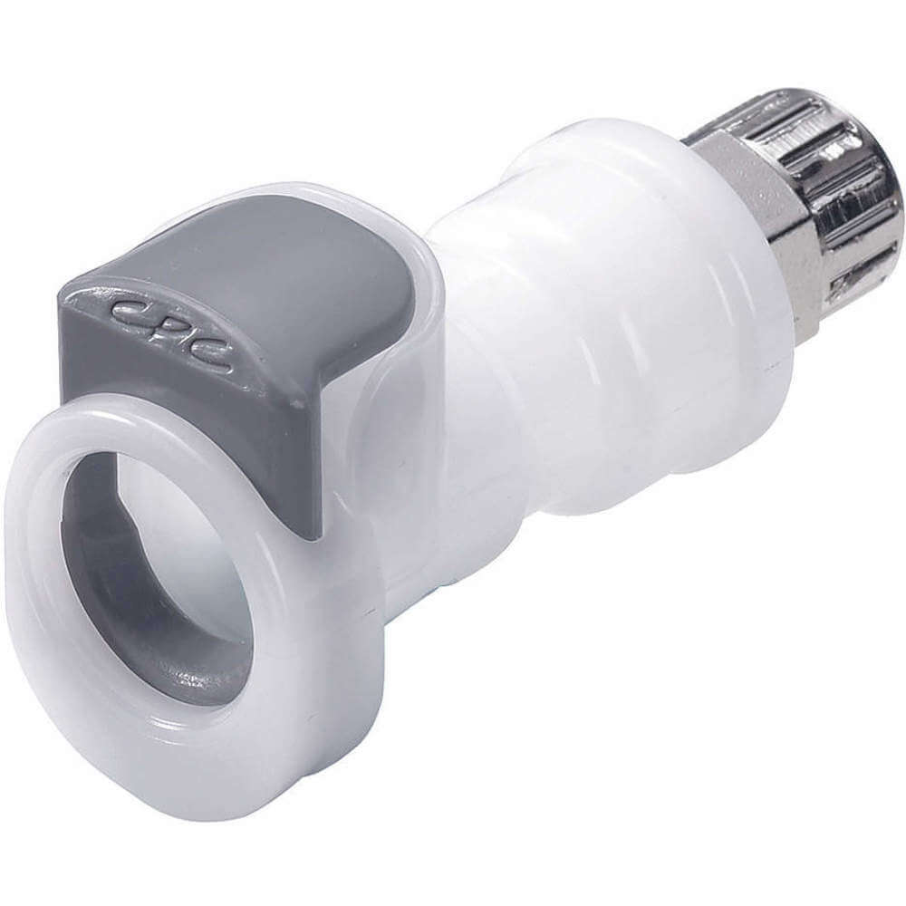 Coupler Push In Acetal White