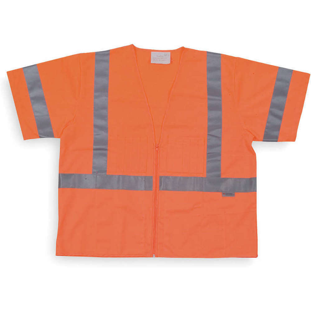 High Visibility Class 3 Orange Vests