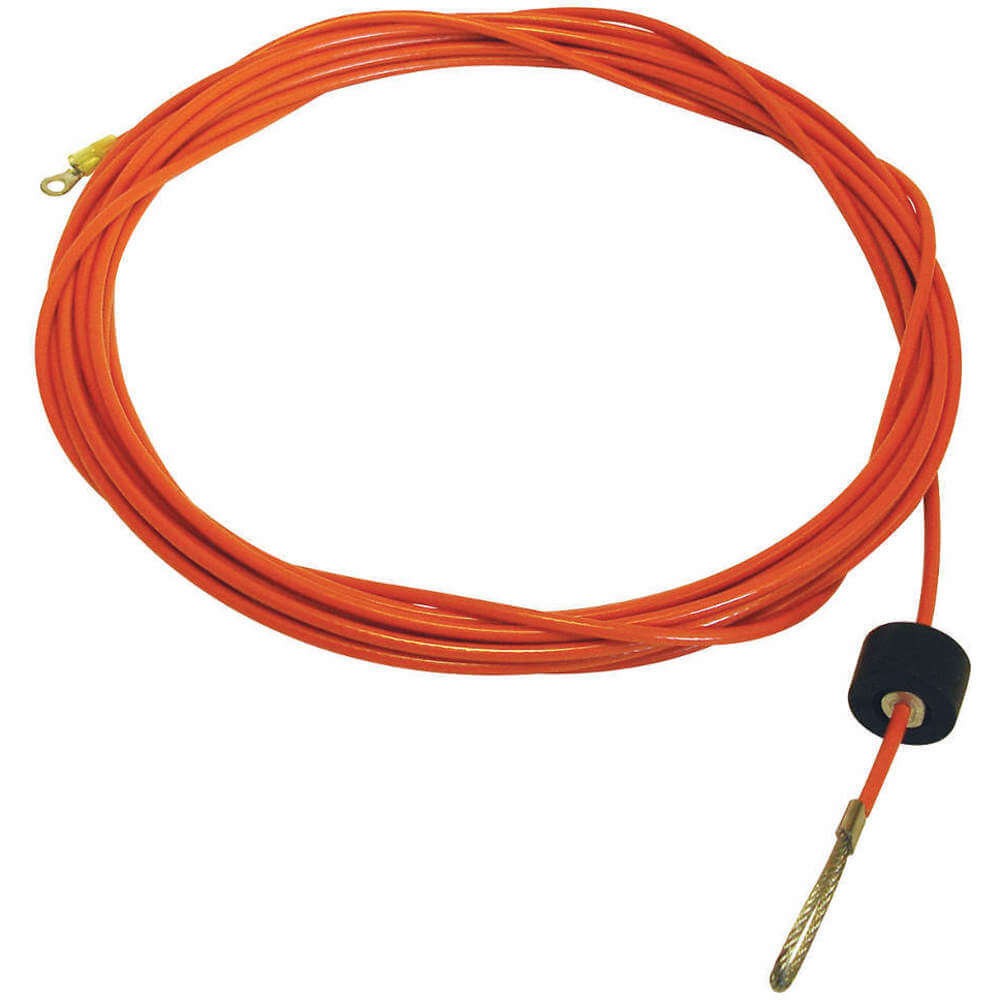 Static Discharge Cable Kit, 50 Feet, Orange