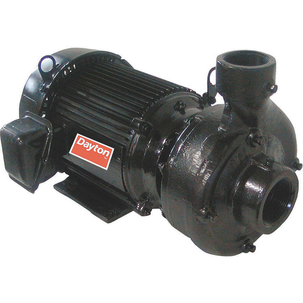 Dayton 12A075 Centrifugal Pump 7.5 Hp Maxium Temperature 180f