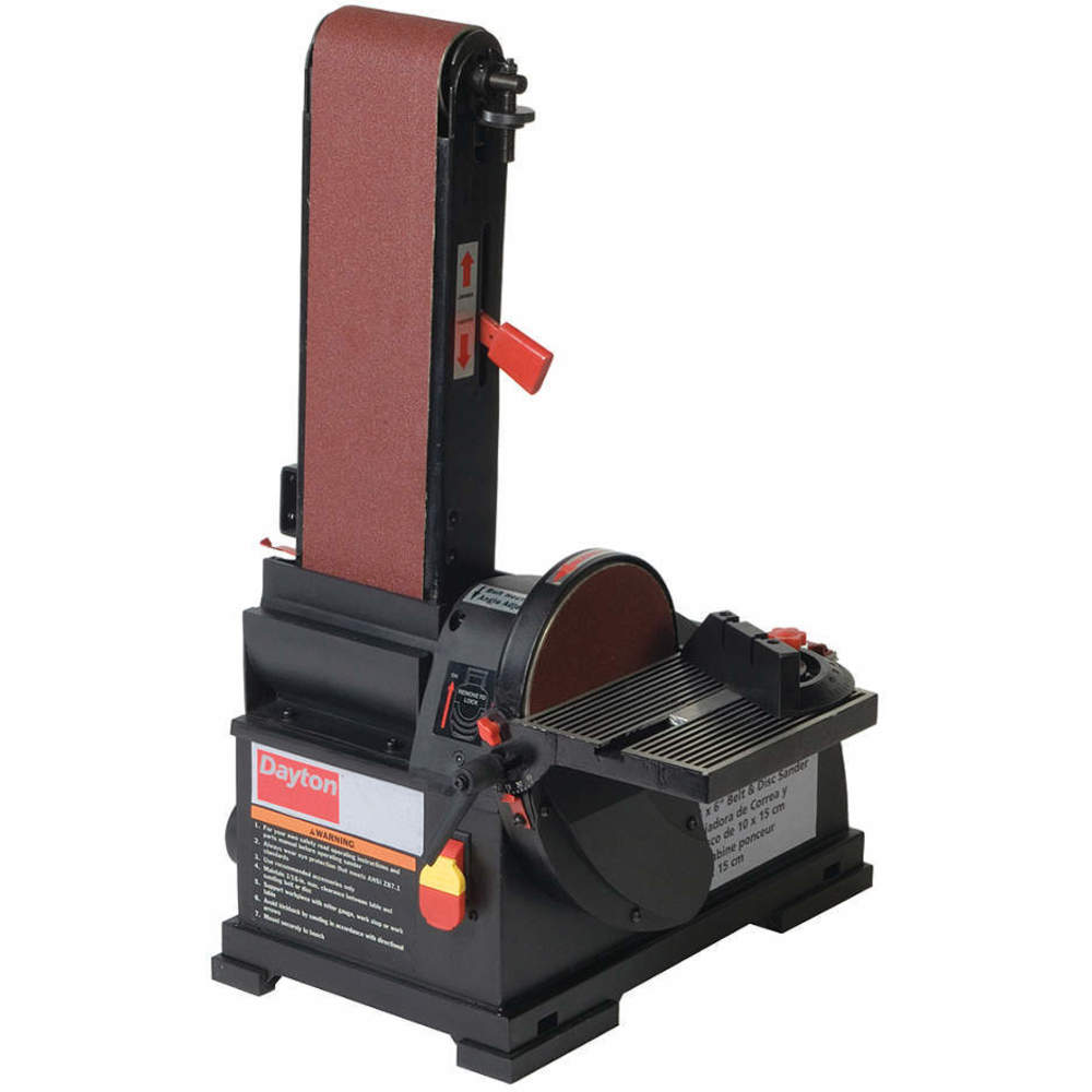 Dayton 35GW70 | Disc Sander Cast Aluminium 6 Inch Dia. 1/3 Hp