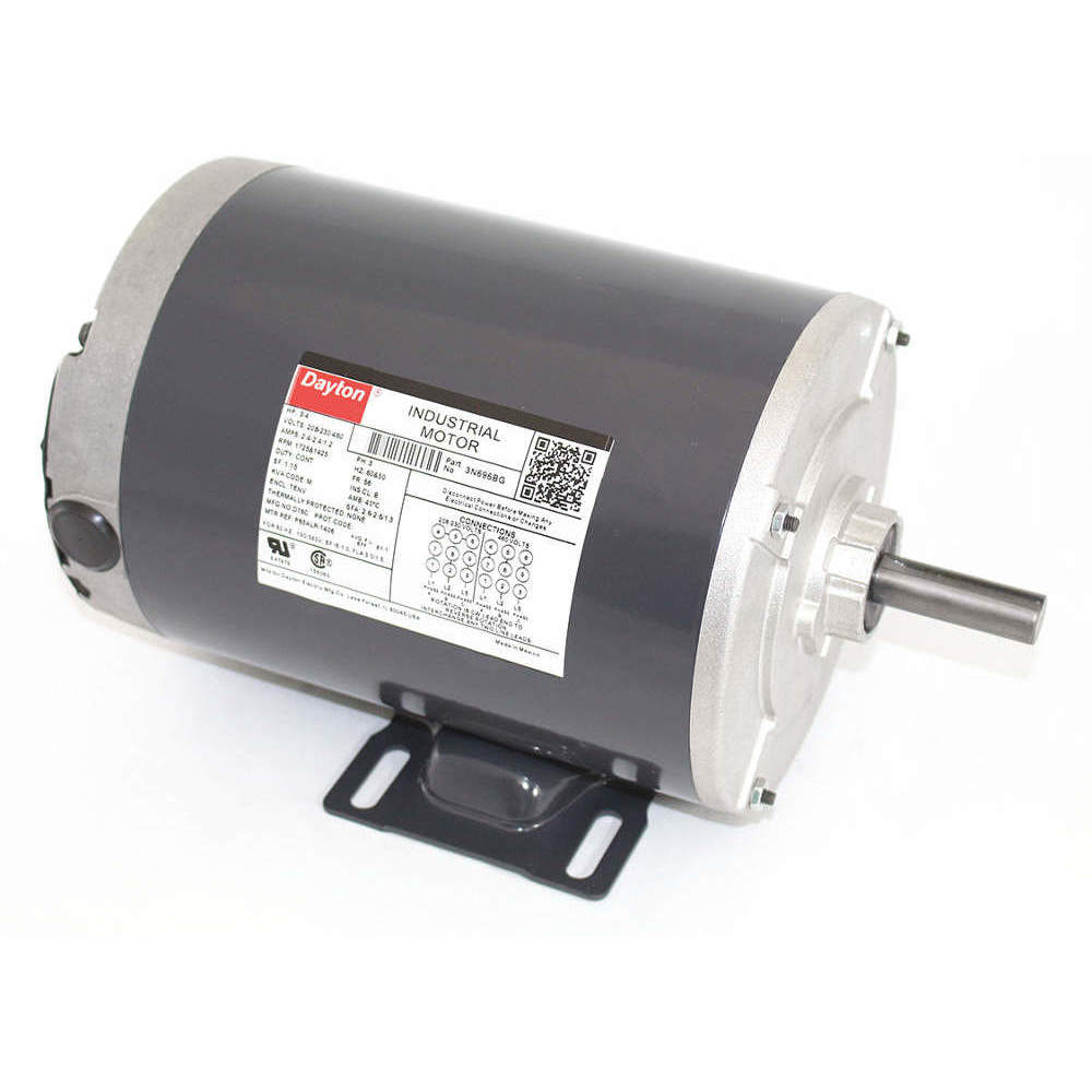 Motor 3 Phase 3/4hp 1725 208-230/460 Eff 80.0