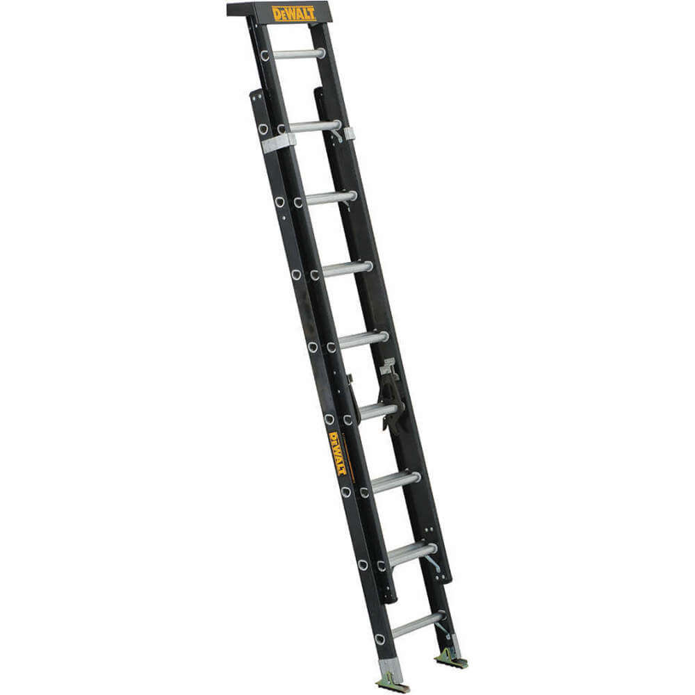Fiberglass Extension Ladder, 300 lbs. Load Capacity, ANSI Type IA
