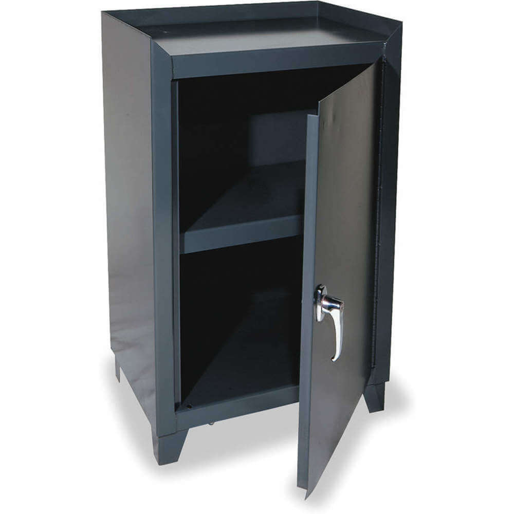 Table High Storage Cabinet, 1 Shelf, Size 24-1/8 x 24-1/4 x 33-5/8 Inch