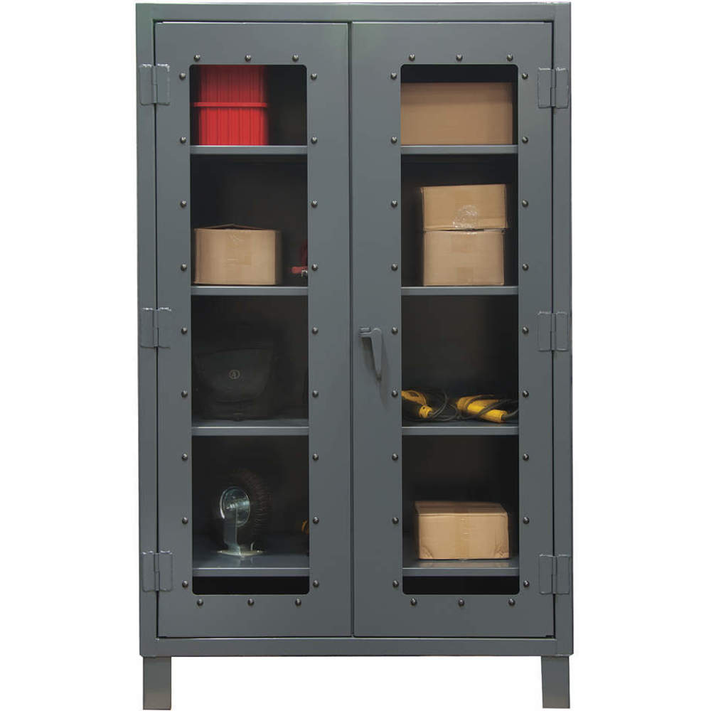 Durham Mfg Hdcc244866 3s95 Storage Cabinet 12 Gauge 66 Inch H 48 Inch Width Raptor Supplies