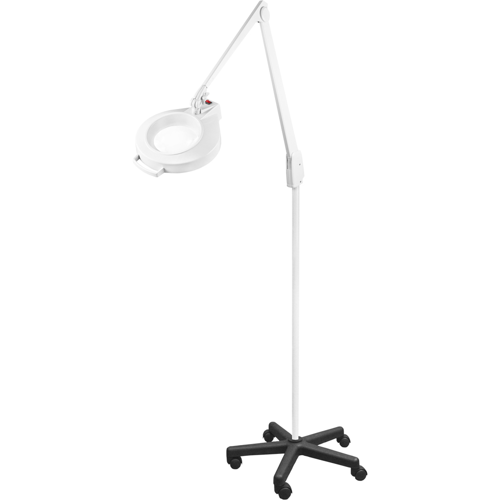 DAZOR Magnifying Lamp with Rolling Casters