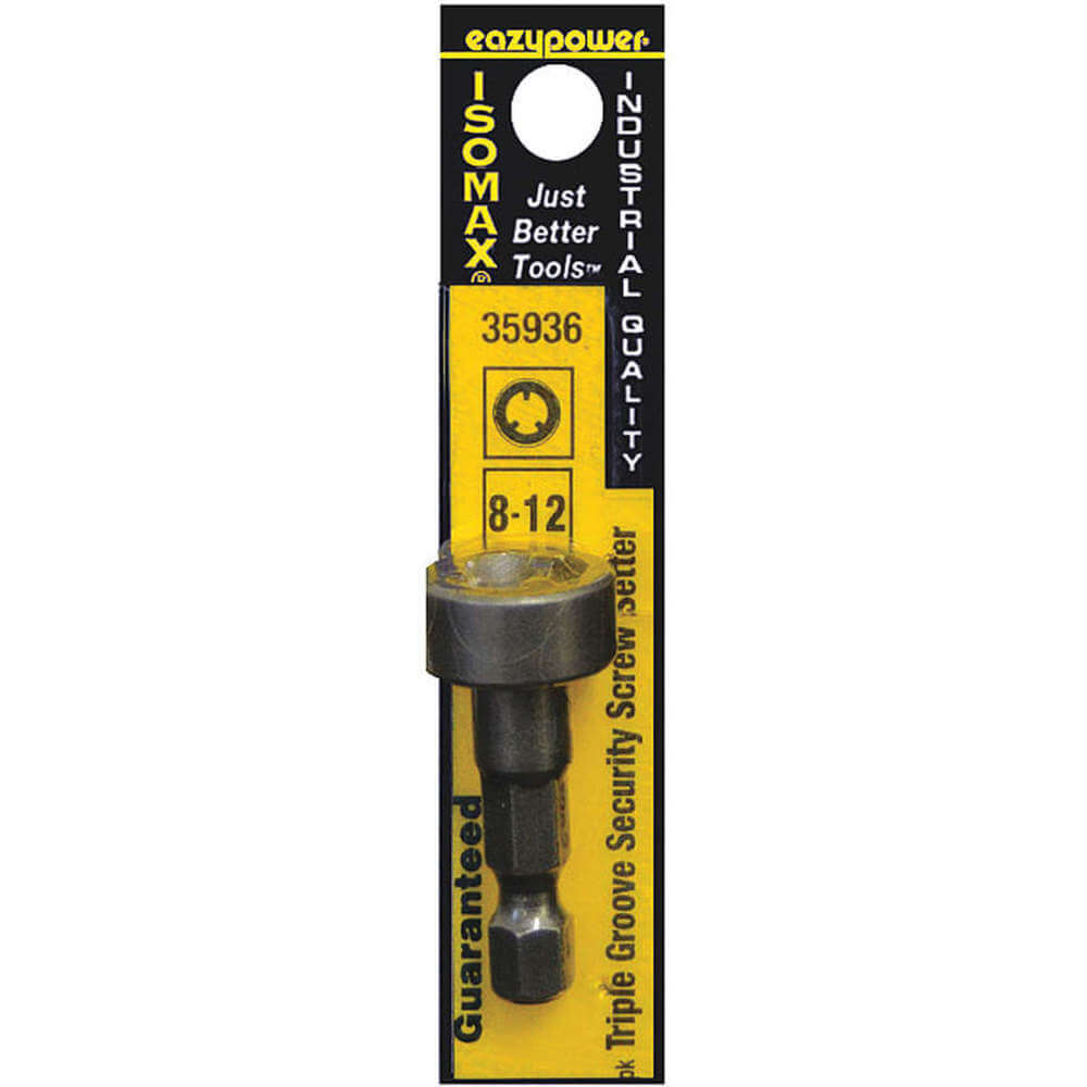 Eazypower 35936 | 44ZL65 | Screw Setter Bit #8-12 Hex 1/4