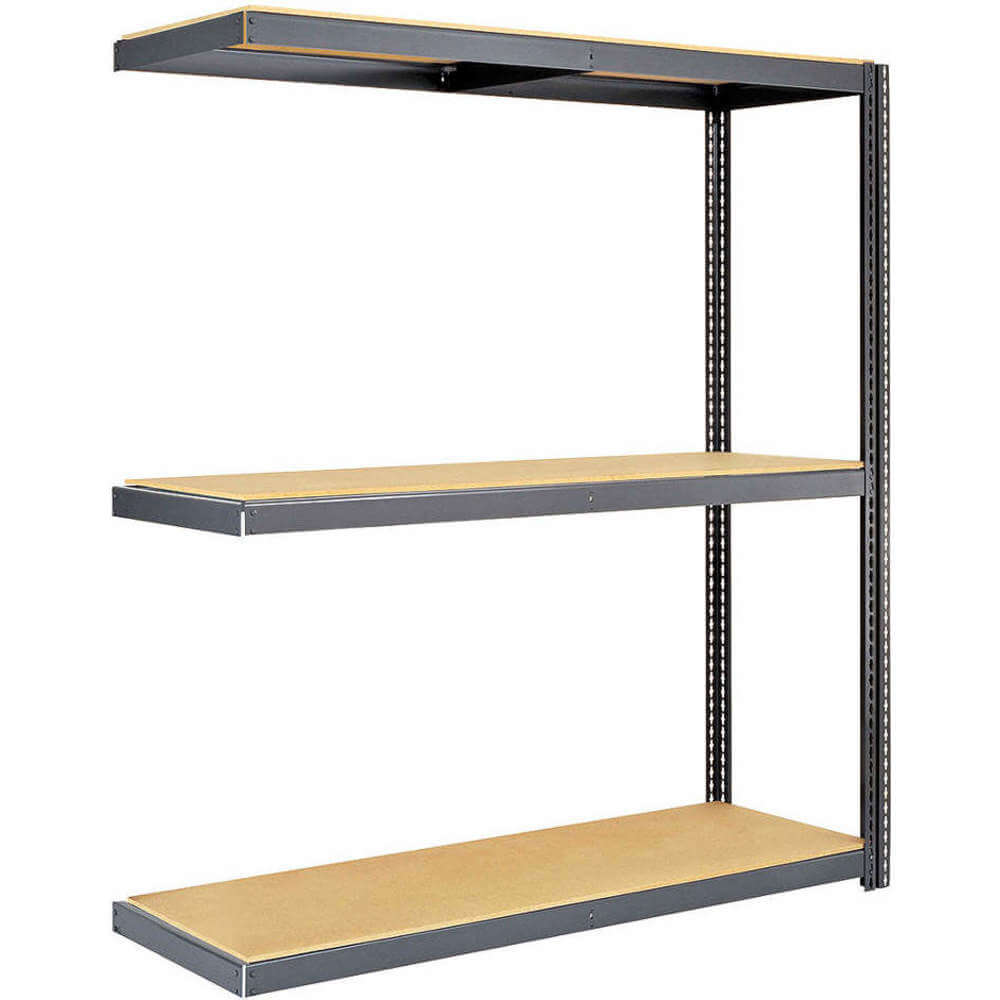 Edsal BSRR266 Boltless Shelving Addon 72 x 24 3 Shelf 13D206