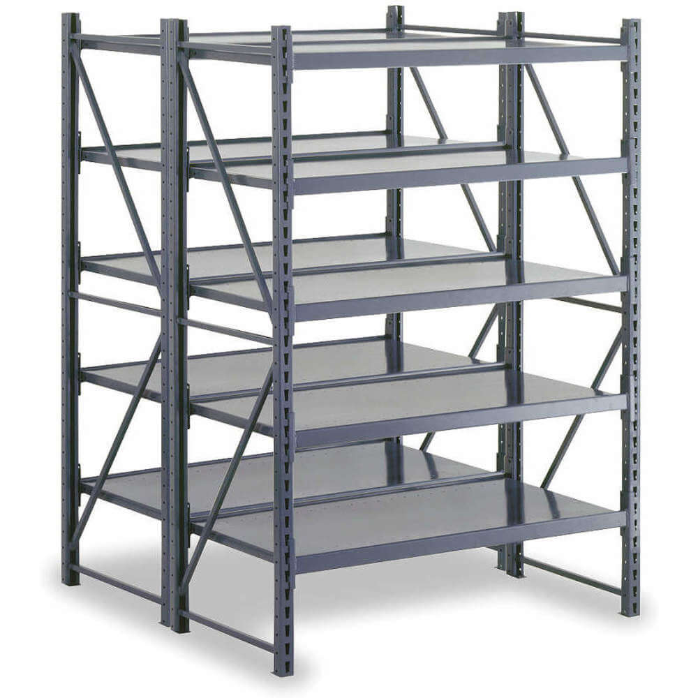 Edsal INDS2702 Boltless Shelving Double Straight 52 x 52 5 Shelf