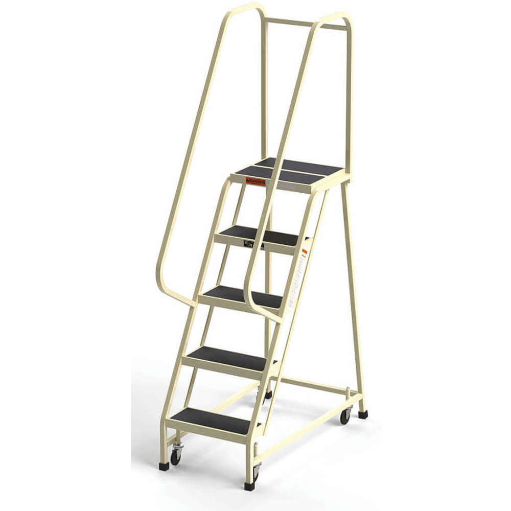 Rollng Ladder Unassembled Handrail Platform 50 Inch Height