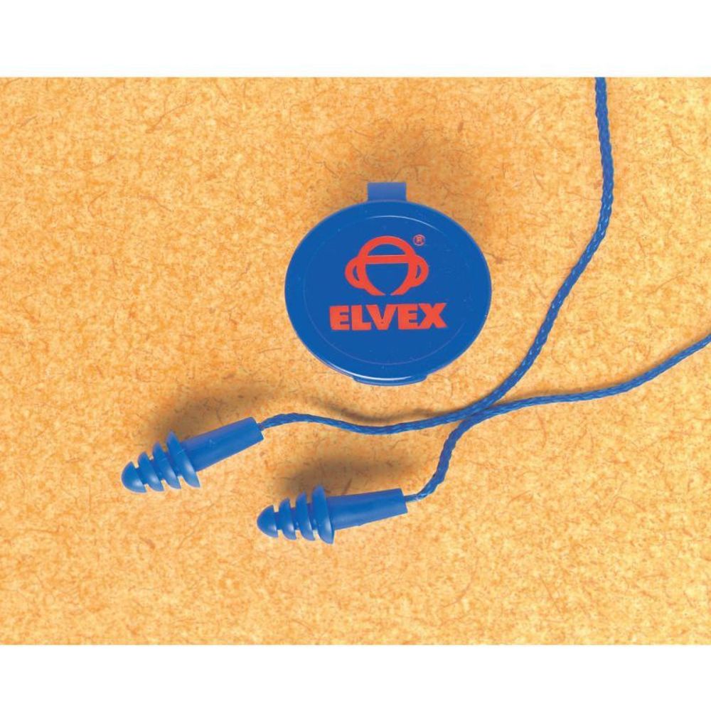 ELVEX Reusable Ear Plugs