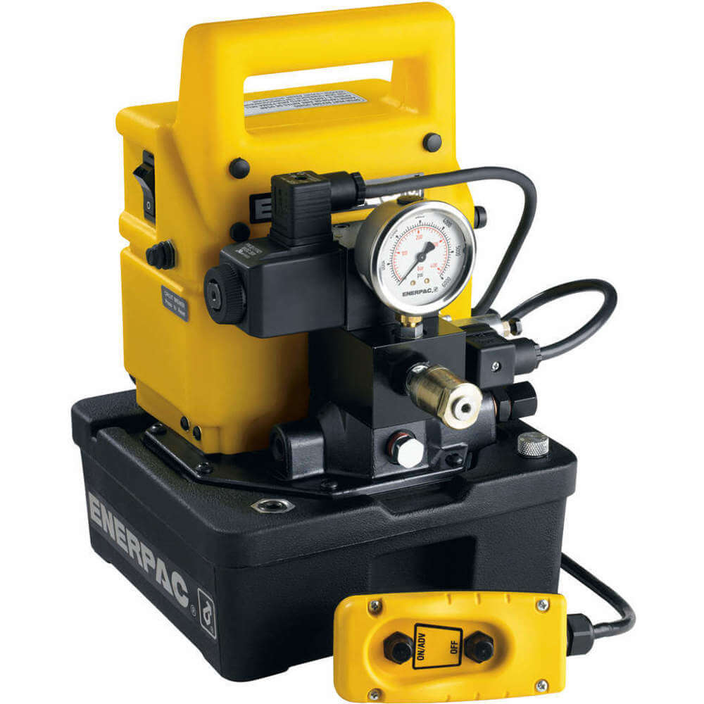 Enerpac WUD1300B Economy Electric Hydraulic Pump, Dump Valve, 0.5