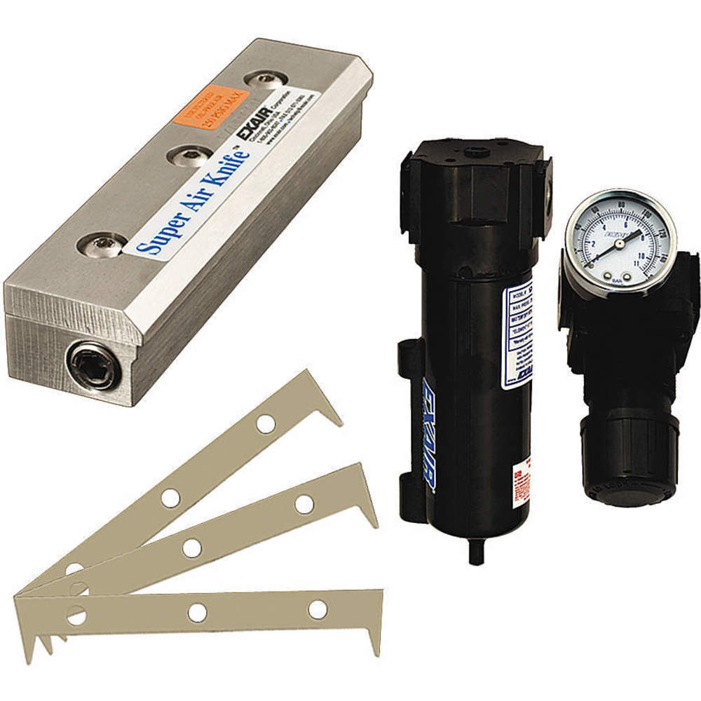Exair 110248SS 4LCF7 Air Knife Kit 1/4 Inch Npt 48 Inch Length