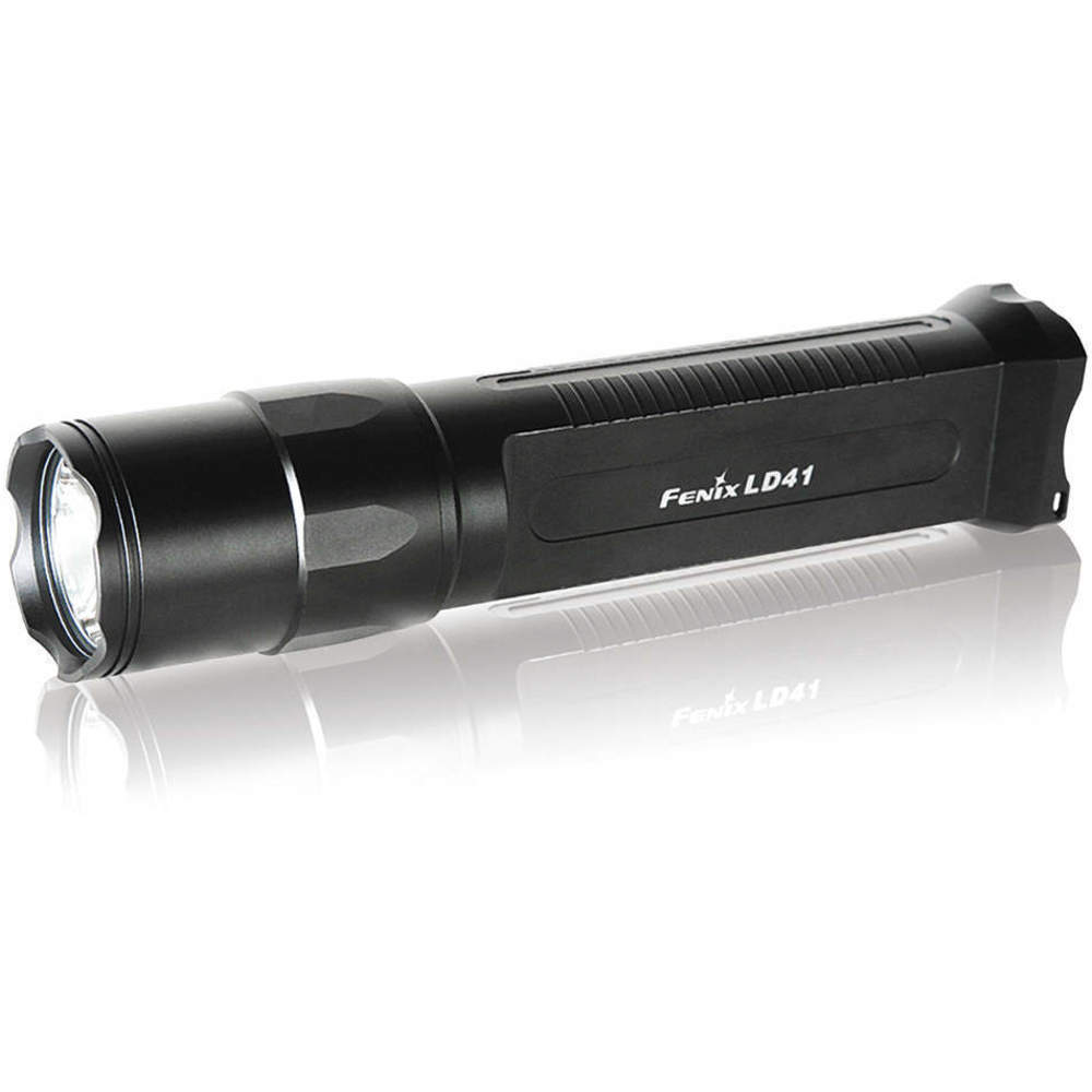 960 Fenix Lighting Ld41 Black Led Industrial Handheld Flashlight 