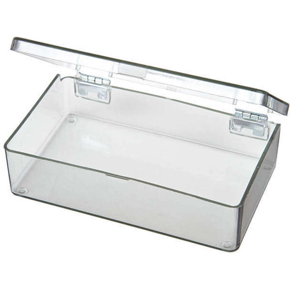 Flambeau Storage Box,Clear,Cellulose Propionate 5200CL