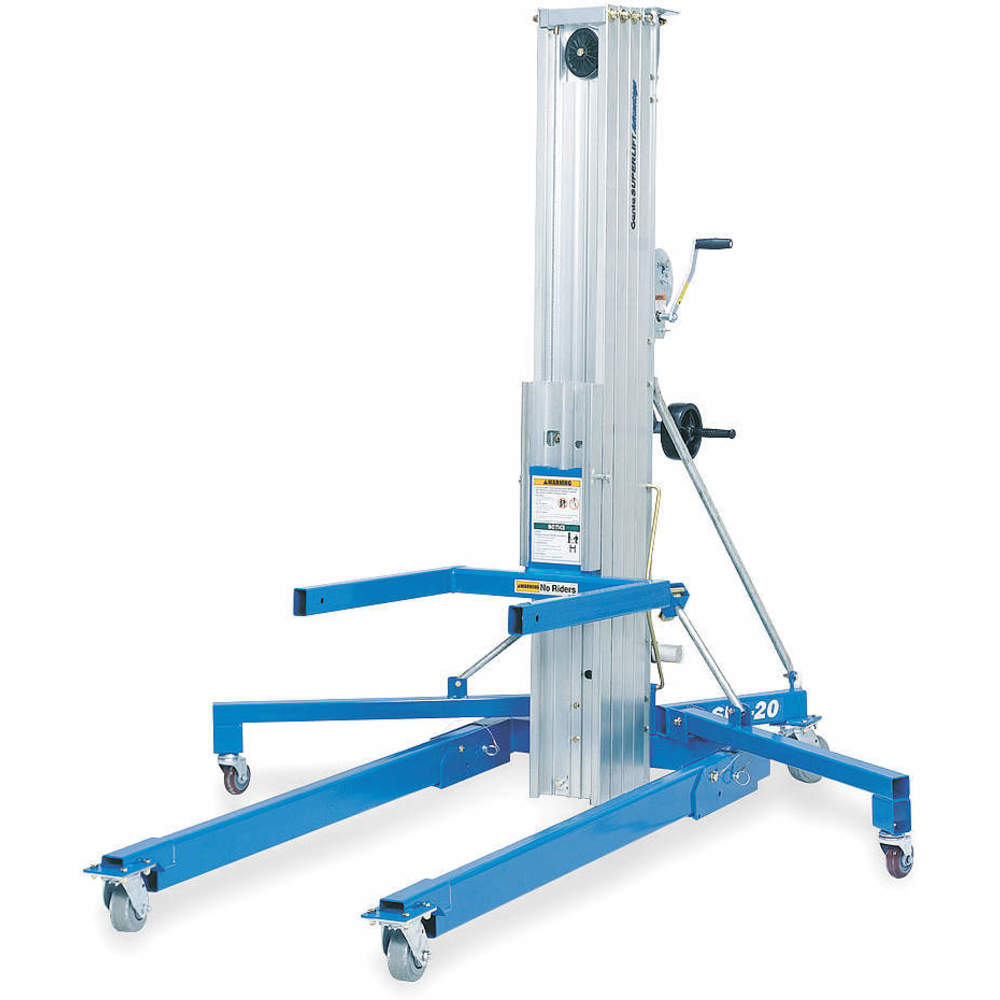 Genie SLA20 STD Material Lift Straddle/Stabilize 800 lb. 4YZ91