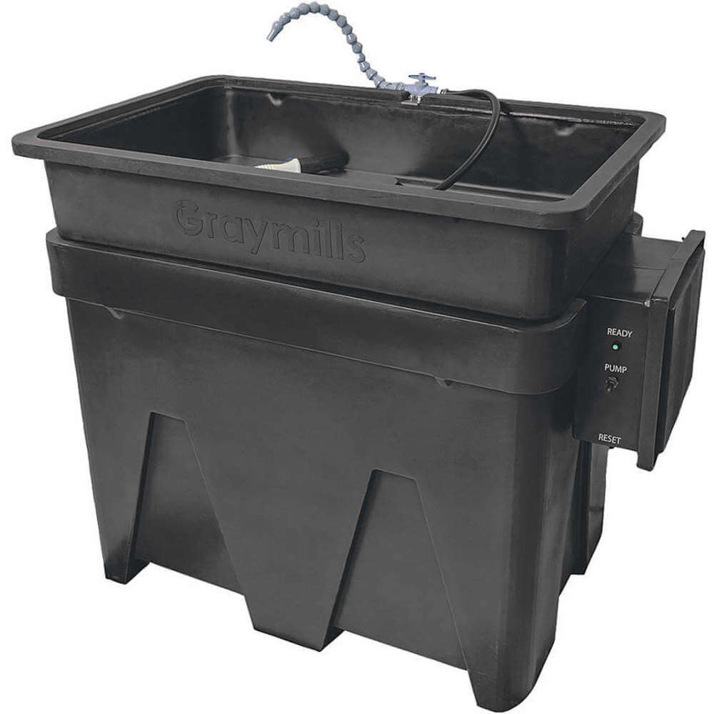 Parts Washer Aqueous 30 Gallon Cap 200 lb.