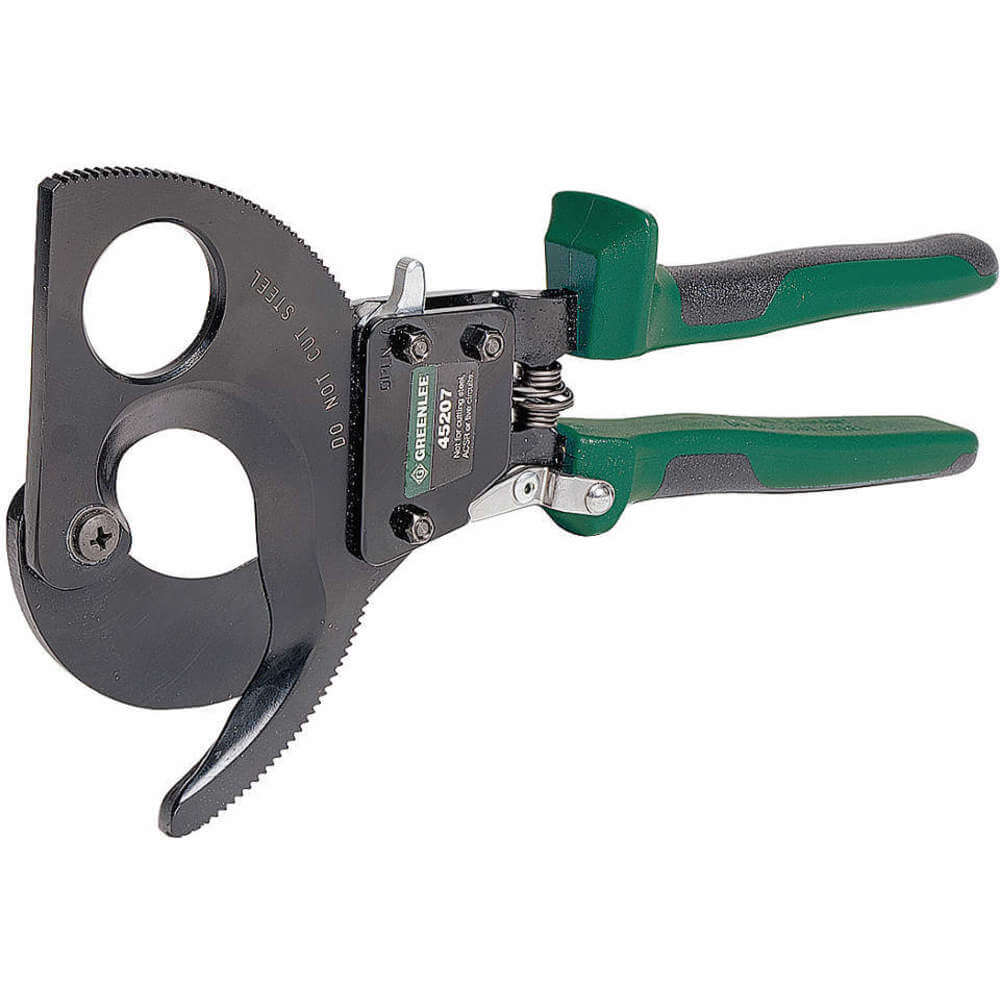 GREENLEE 45207 Ratchet Cable Cutter,Center Cut,11 In 