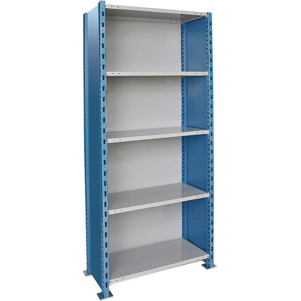 High Capacity Shelving 123inh 36inw 24ind