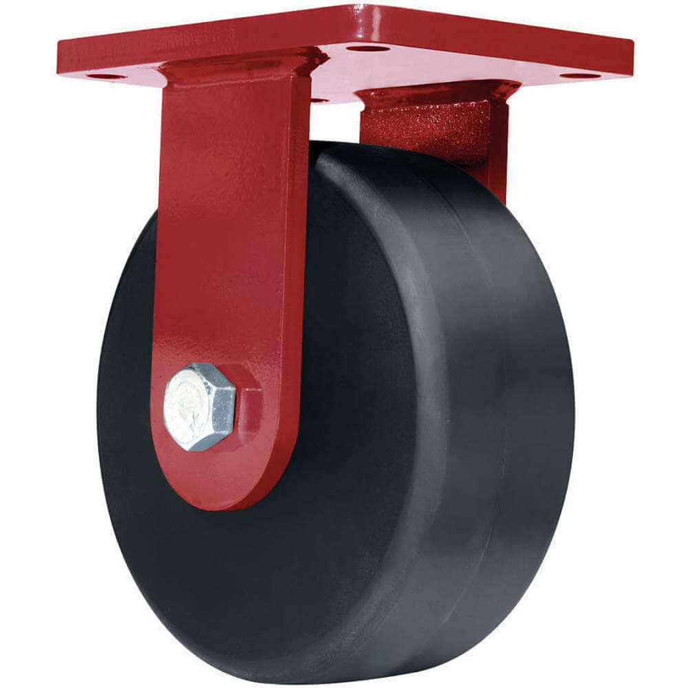 Rigid Plate Caster 10000 Lb 6 Inch Diameter