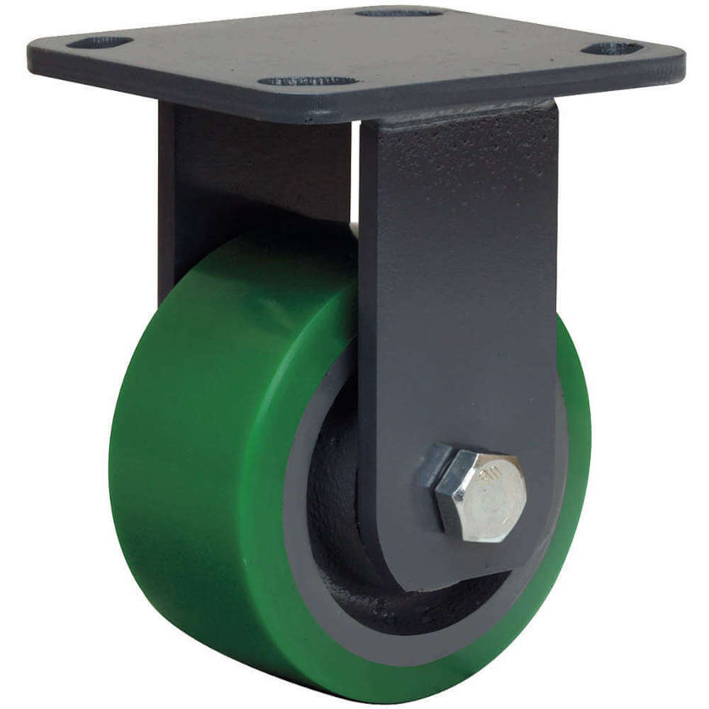 Rigid Plate Caster 750 Lb 4 Inch Diameter
