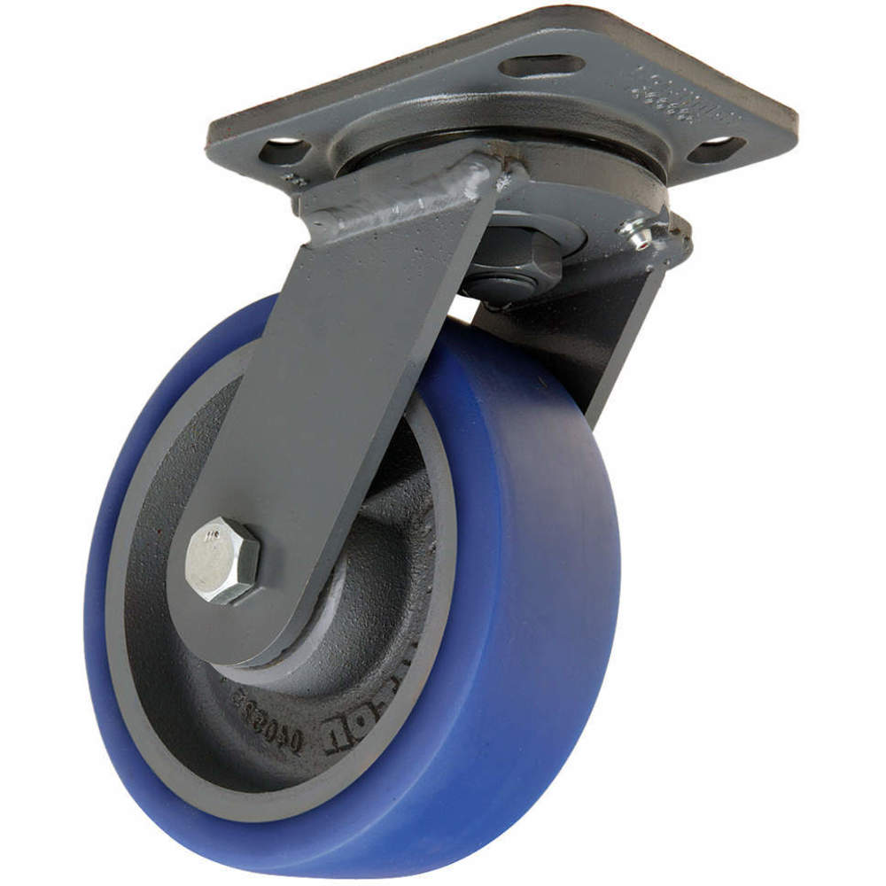 Swivel Plate Caster 960 Lb 6 Inch Diameter