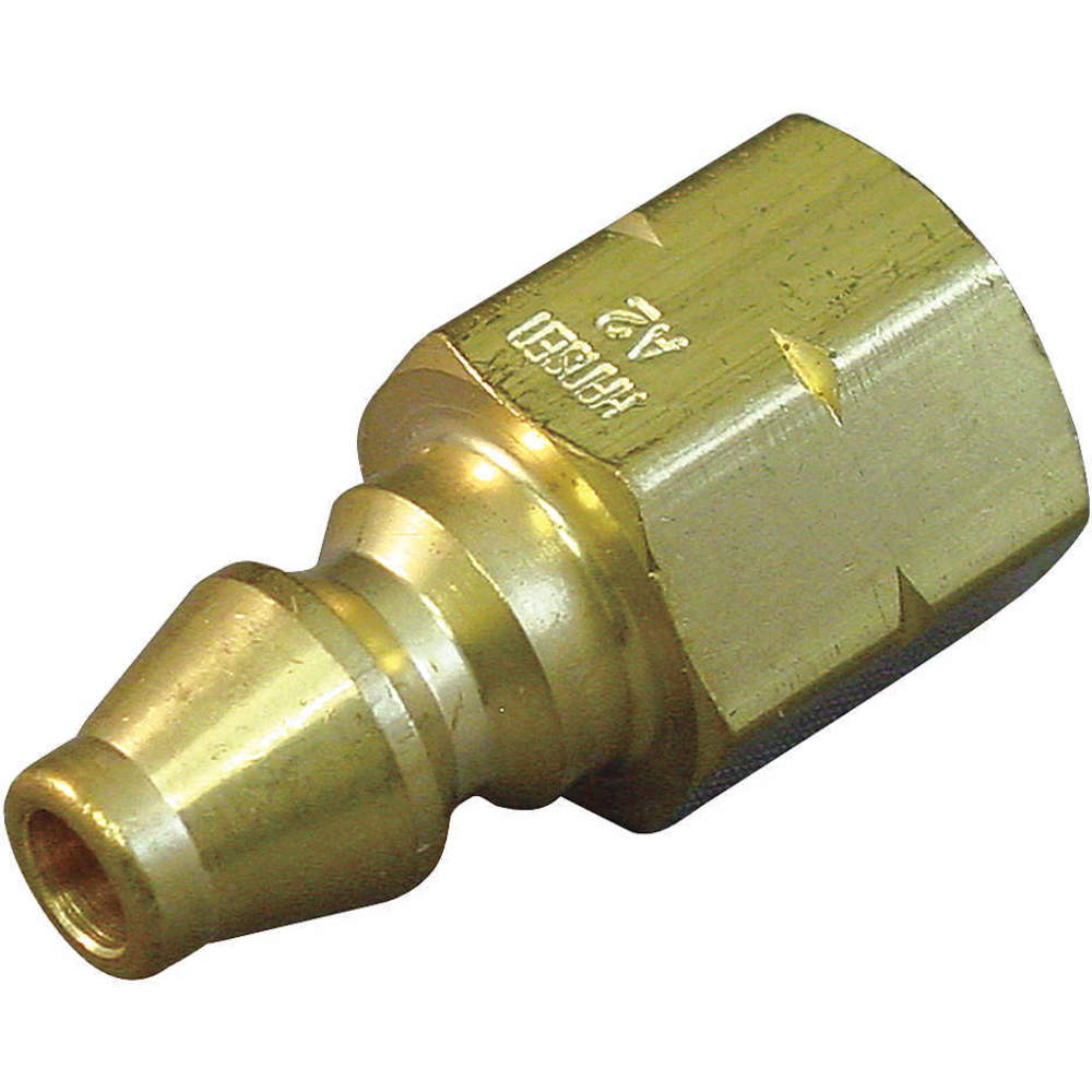 Coupler Plug (f)npt 1/4 Brass