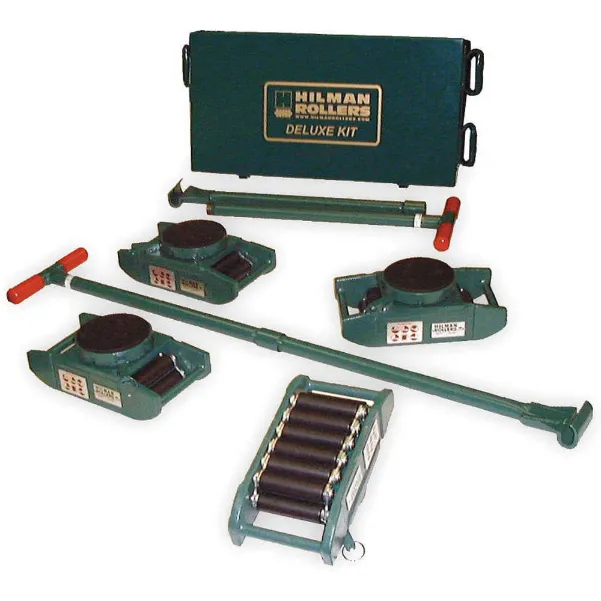 Hilman Rollers KRS40SLP 6W043 Equipment Roller Kit 80000 Lb. Swivel