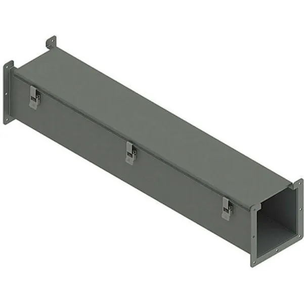 Lay-ln Wireway 3 Feet 8 Inch Width x 8 Inch Height Steel