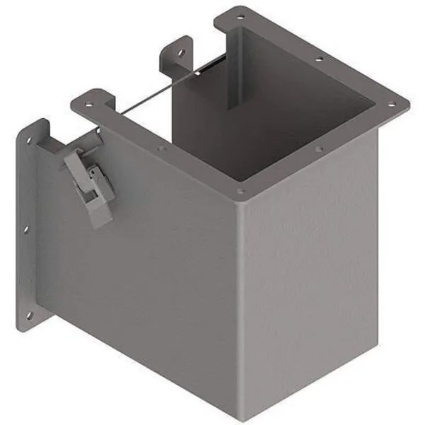 Elbow 90 Degree Industrial Steel 6 Inch Height x 6 Inch Length