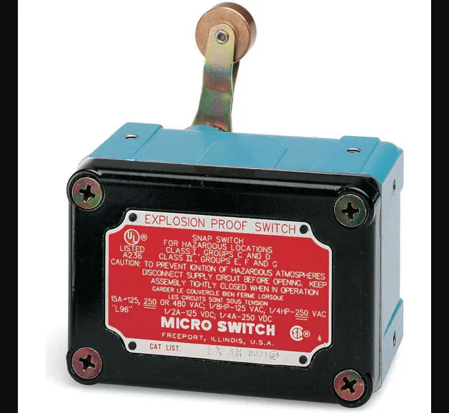 Honeywell EXAR Explosion Proof Limit Switch Top Actuator 12U982