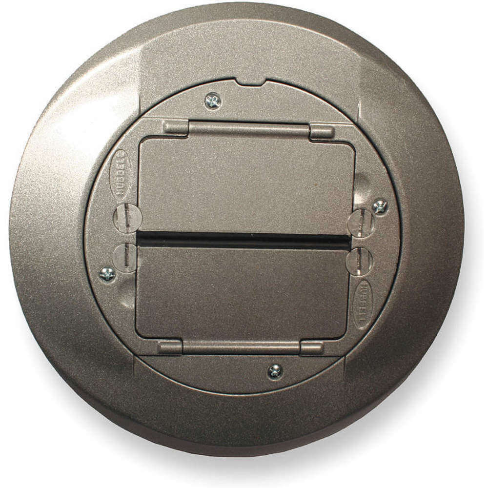 Hubbell Wiring Device-Kellems S1tfcbl Floor Box Cover Tile Flange,Black 
