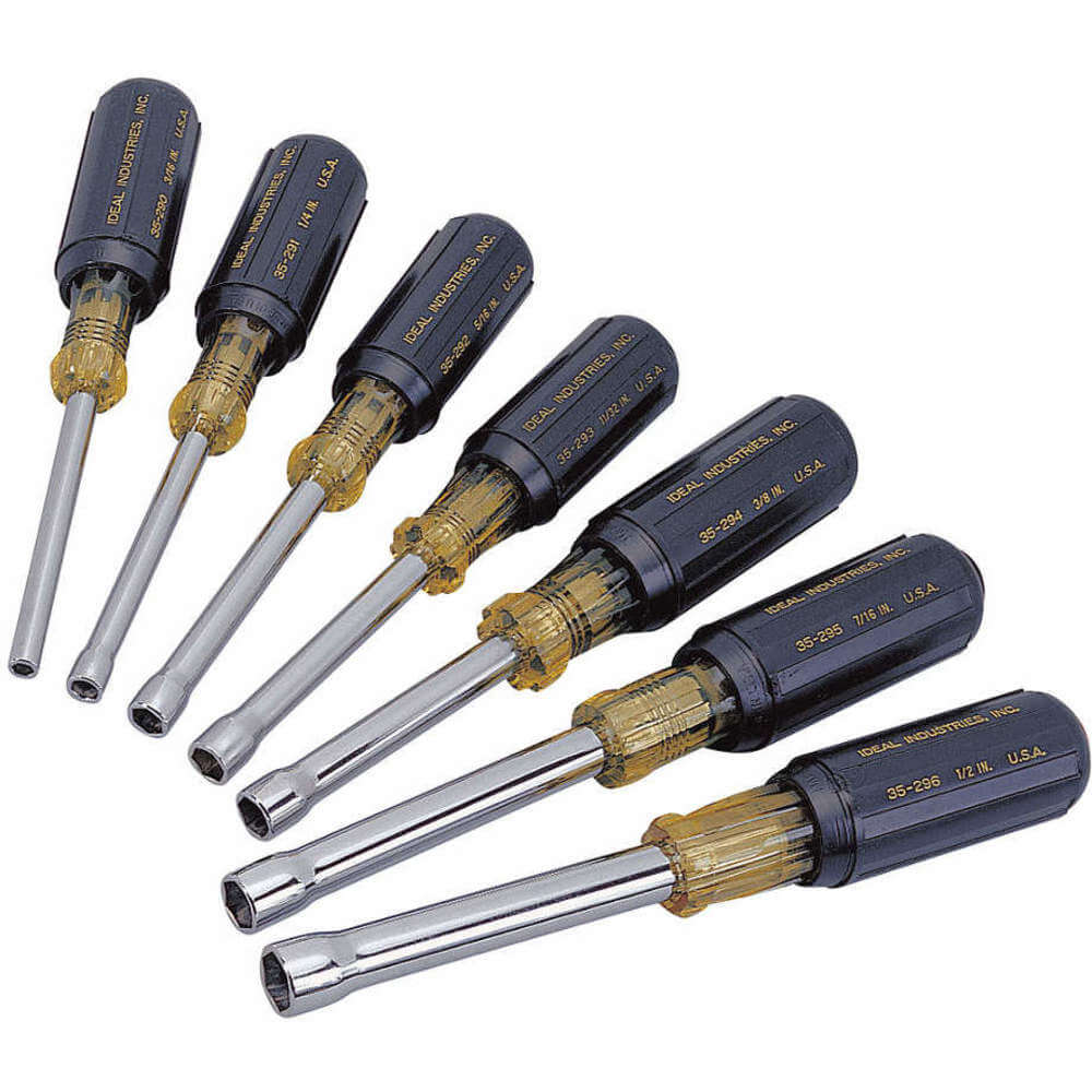 Nut Driver Set 3/16 To 1/2 He