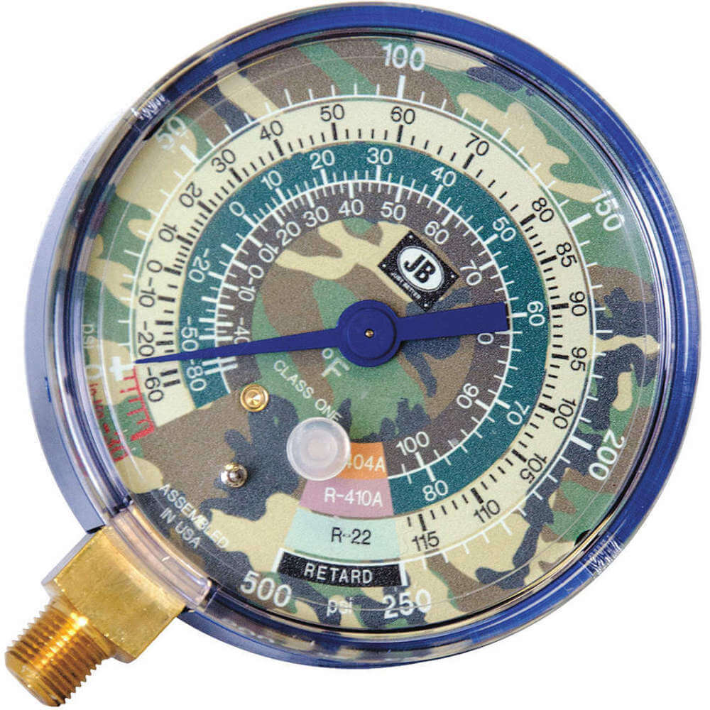 JB INDUSTRIES Pressure and Vacuum Gauges