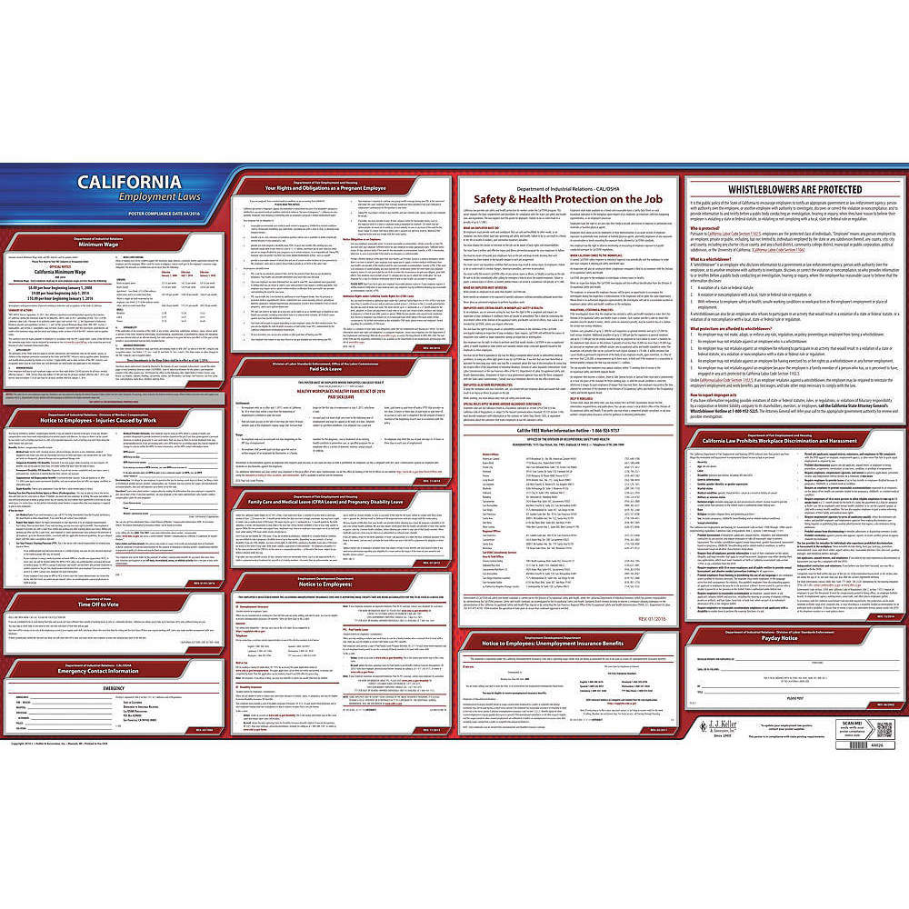 jj-keller-100-ca-labor-law-poster-state-labor-law-ca-29dz89
