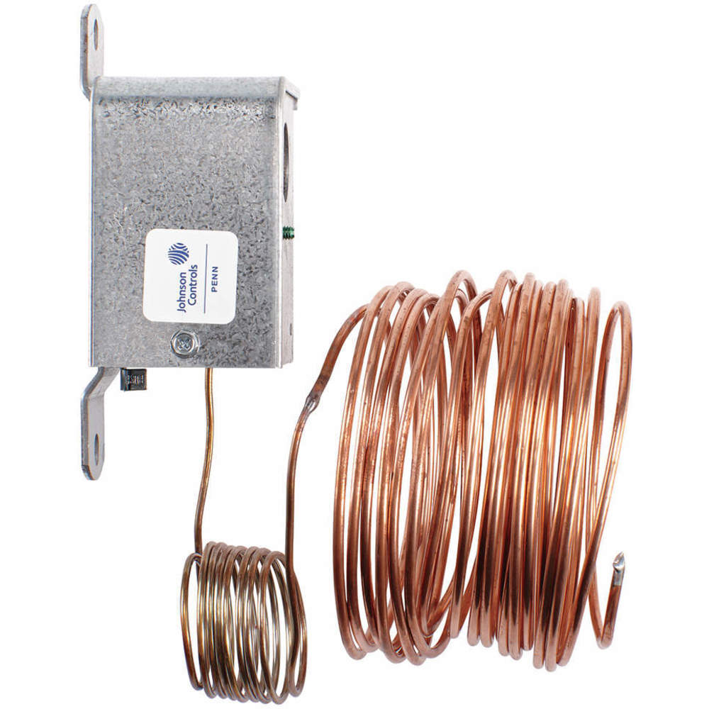 Johnson Controls A19BAF1C 20XJ40 Penn Thermostat; 24 To 277 Vac, 6a, Gray