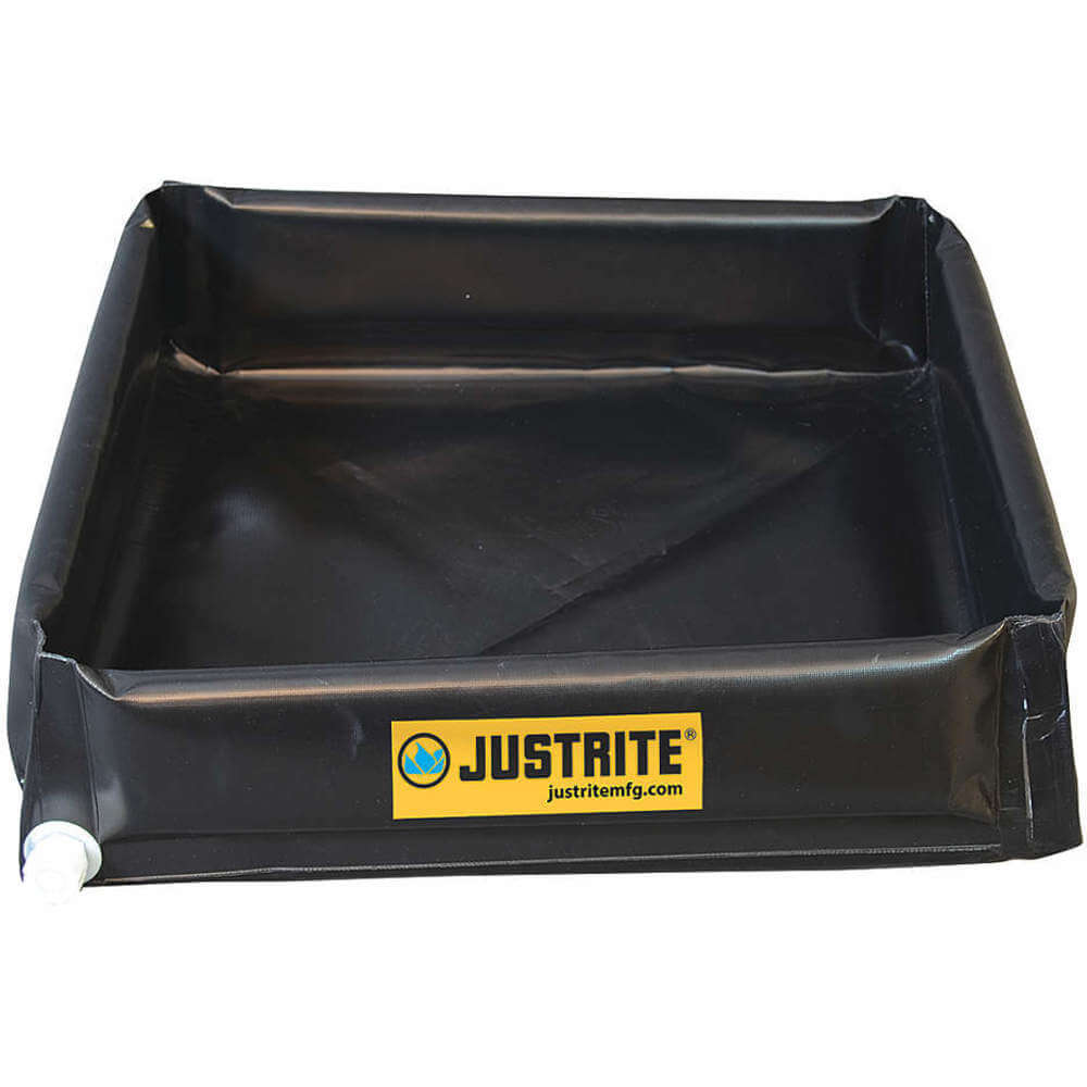 JUSTRITE Drip Pans and Spill Containment Trays