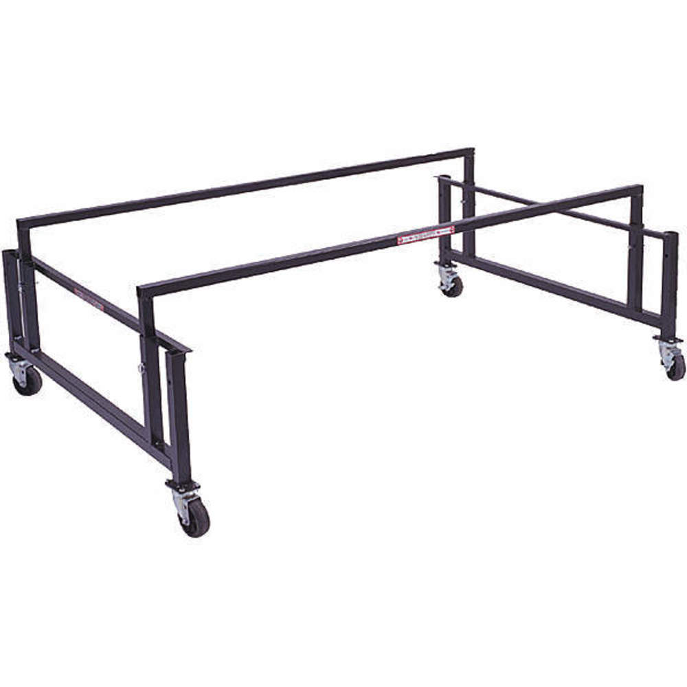 Pick-up Bed Dolly Silver Aluminium
