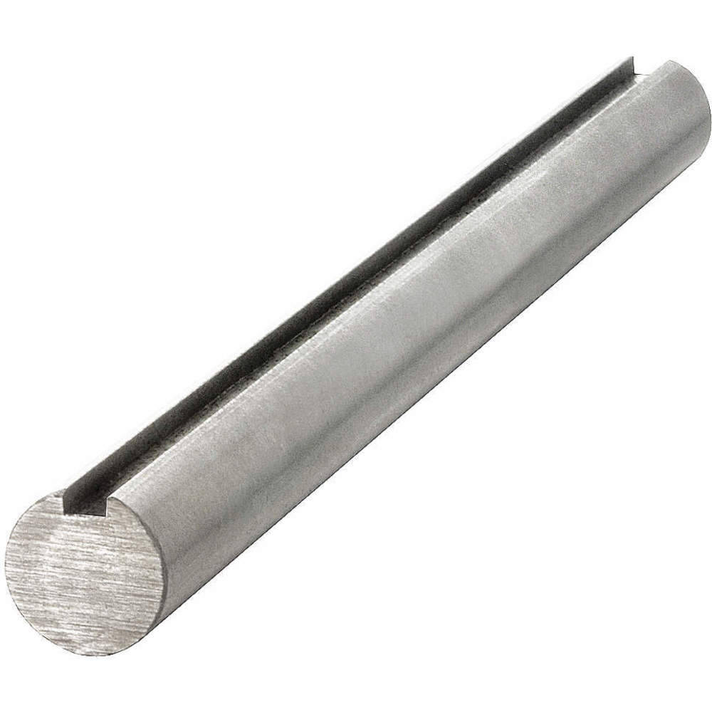 12mm Diameter Carbon Steel Grade 1045 Keyed Shaft 1000mm Length 12MM GKS-1045-1000 4mm x 2.5mm Keyway Keyshaft 