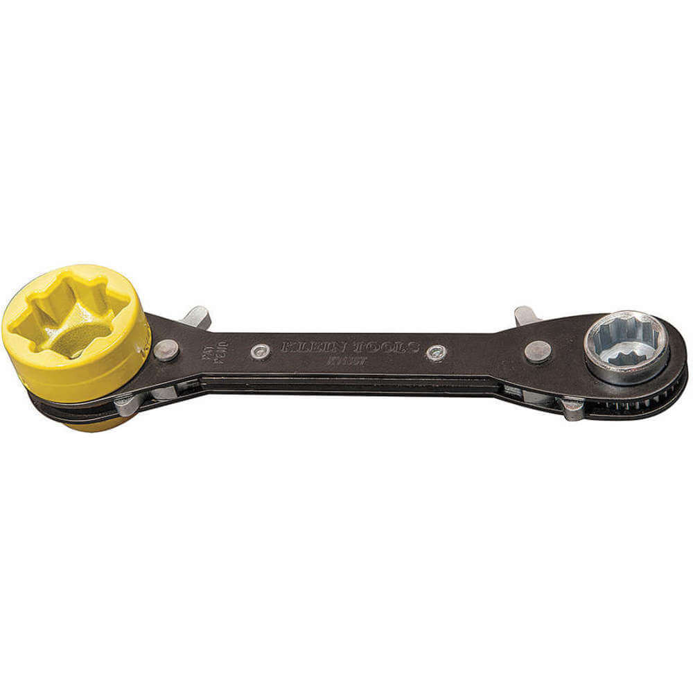 Ratchet Linemans Wrench, 5 In 1, 9.375 Inch Length